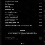La Corte Del Gusto menu