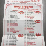 E’ Arrivato Paolino menu