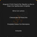 Sala Ricevimenti Corte Riggio menu