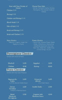 Niederhofer Alm menu