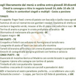 Pizzeria La Mediterranea menu