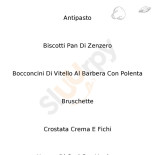 Mister Barbera menu