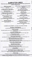 Pesciolino menu