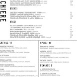 Osteria Sant'anna Carte