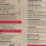 Bracio (barbecue, Burger, Spiedo) menu