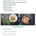 Dónca Bistró Carte