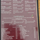 Minimal Aperitif Lounge menu