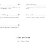 I Curtigghiari Risto Loungebar menu