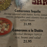 Panyficio Menu