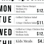 Vive.re menu