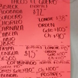 Demon Cafe Carte