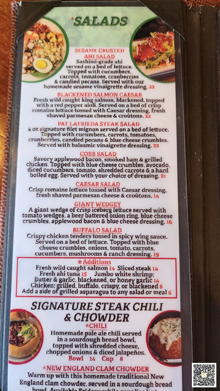 Hostaria Del Vicolo Speisekarte