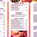 Lo Spazzaneve menu