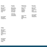 Grosmi menu