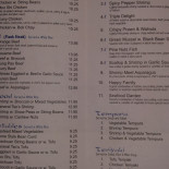The Eight Horses Pub Carte