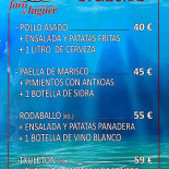 Sushi Salento menu