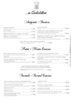 Su Casteddhru menu