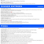 Re Nero Menu