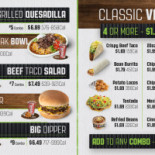 Bled Menu