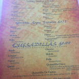 Old Grizzly Café Carte