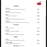 Caffè Bistrot Carte