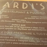 Sardi's Carte