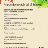 Il Castello By La Piola Carte