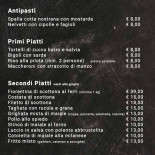 Osteria Dal Mozzo Carte