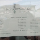 Salvia Rosmarino - Pizzeria menu