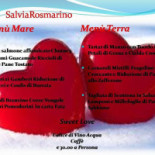 Salvia Rosmarino - Pizzeria menu