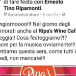 Ripa's Wine Café Carta