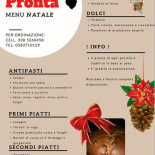 Bella E Pronta Speisekarte