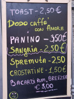 Azienda Agricola Bettina menu