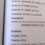 La Locanda Del Forestiero Carte