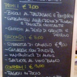 La Piazzetta Wine menu