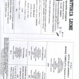 Trattoria Leone menu