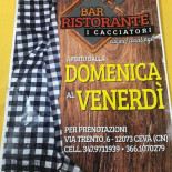 Cacciatori menu