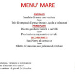 Pizzeria Centauri Di Merelli Annamaria menu