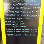 Trattoria Caffe Centrale Carte