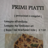 La Fonte Bar Ristorante Pizzeria Carte