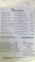 L'arancina menu