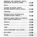 Pizza House Carta