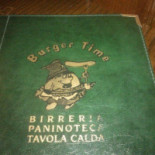 Burger Time Carta