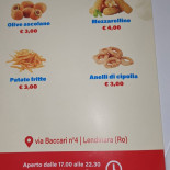Pizzeria La Coppia menu
