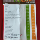 Pizza Al Taglio Joy Sistiana menu