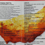 Due Colonne Pizza Cucina menu