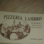 Pizzeria Da Tony menu