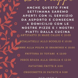 Da Filippo menu