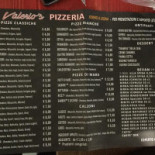 Valerio's Pizzeria Carte