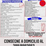 Sarrastri Panino Shop menu
